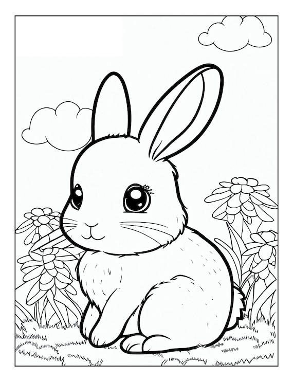 140 Cute Animals Coloring Pages FREE Printable 29