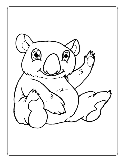 140 Cute Animals Coloring Pages FREE Printable 33