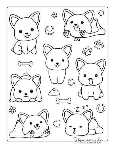 140 Cute Animals Coloring Pages FREE Printable 43