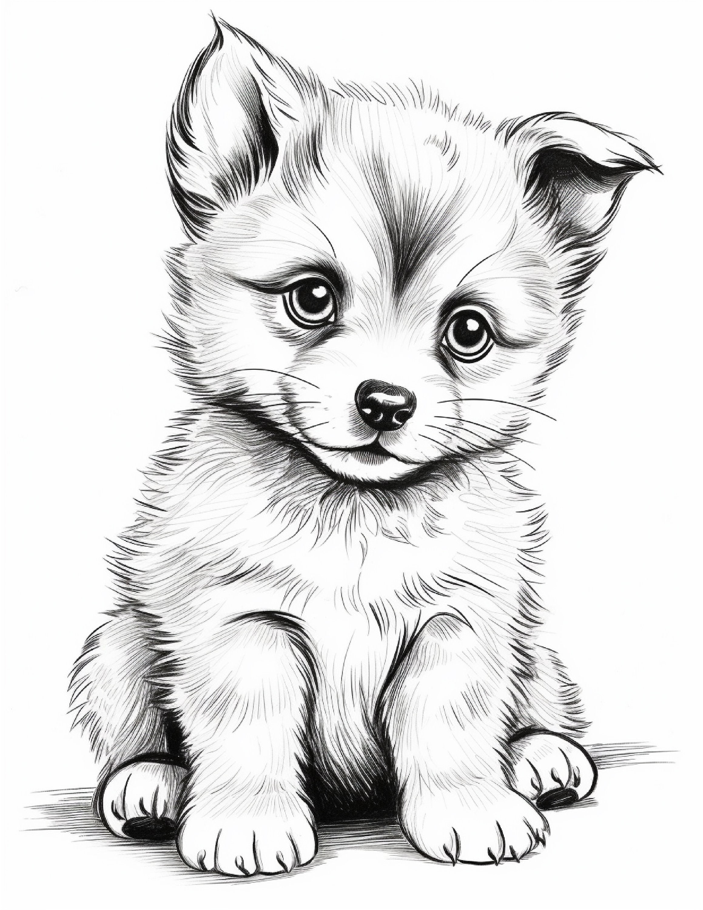 140 Cute Animals Coloring Pages FREE Printable 5