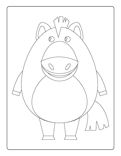 140 Cute Animals Coloring Pages FREE Printable 50