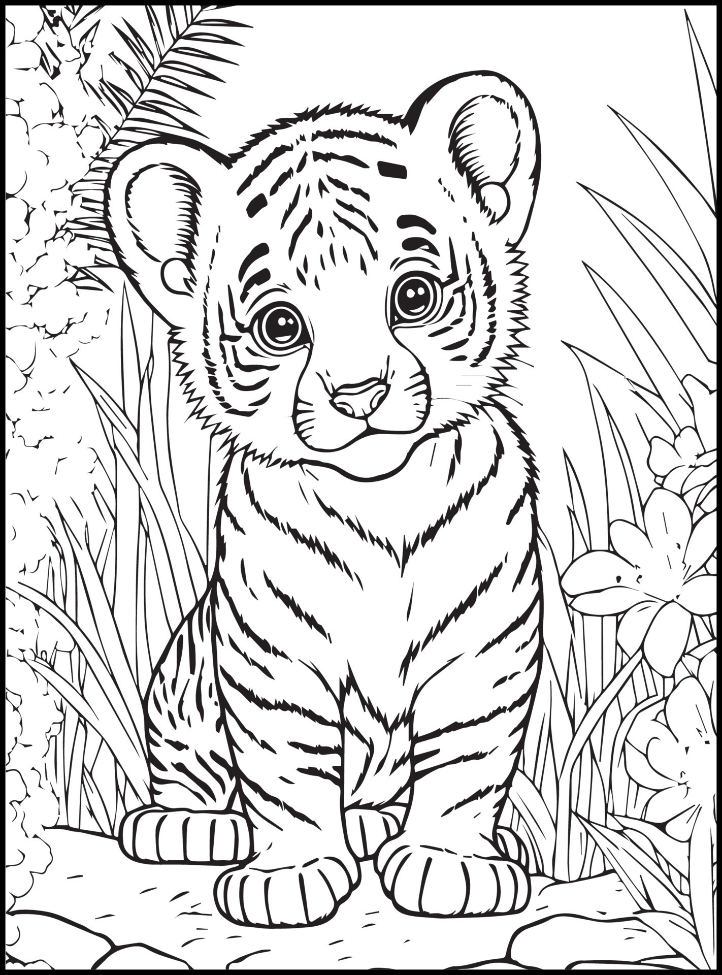 140 Cute Animals Coloring Pages FREE Printable 8