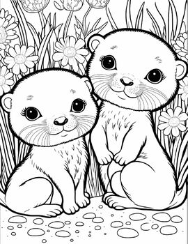 140 Cute Animals Coloring Pages FREE Printable 83