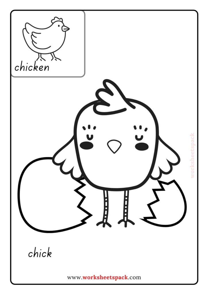 140 Cute Animals Coloring Pages FREE Printable 86