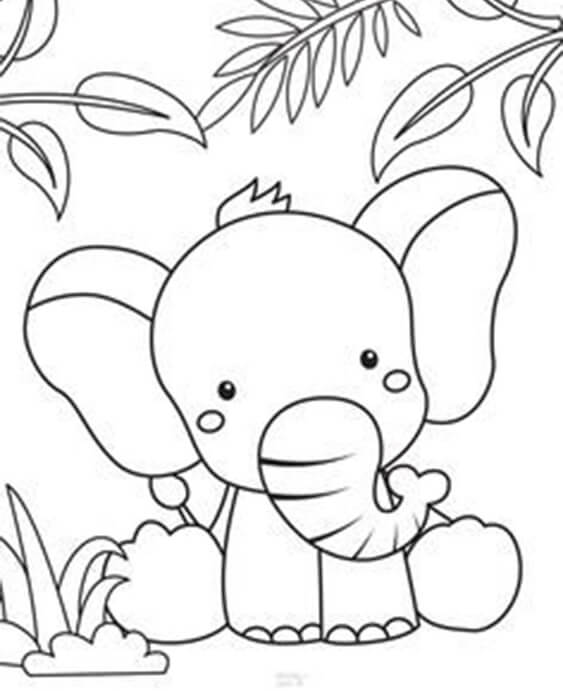 140 Cute Animals Coloring Pages FREE Printable 88