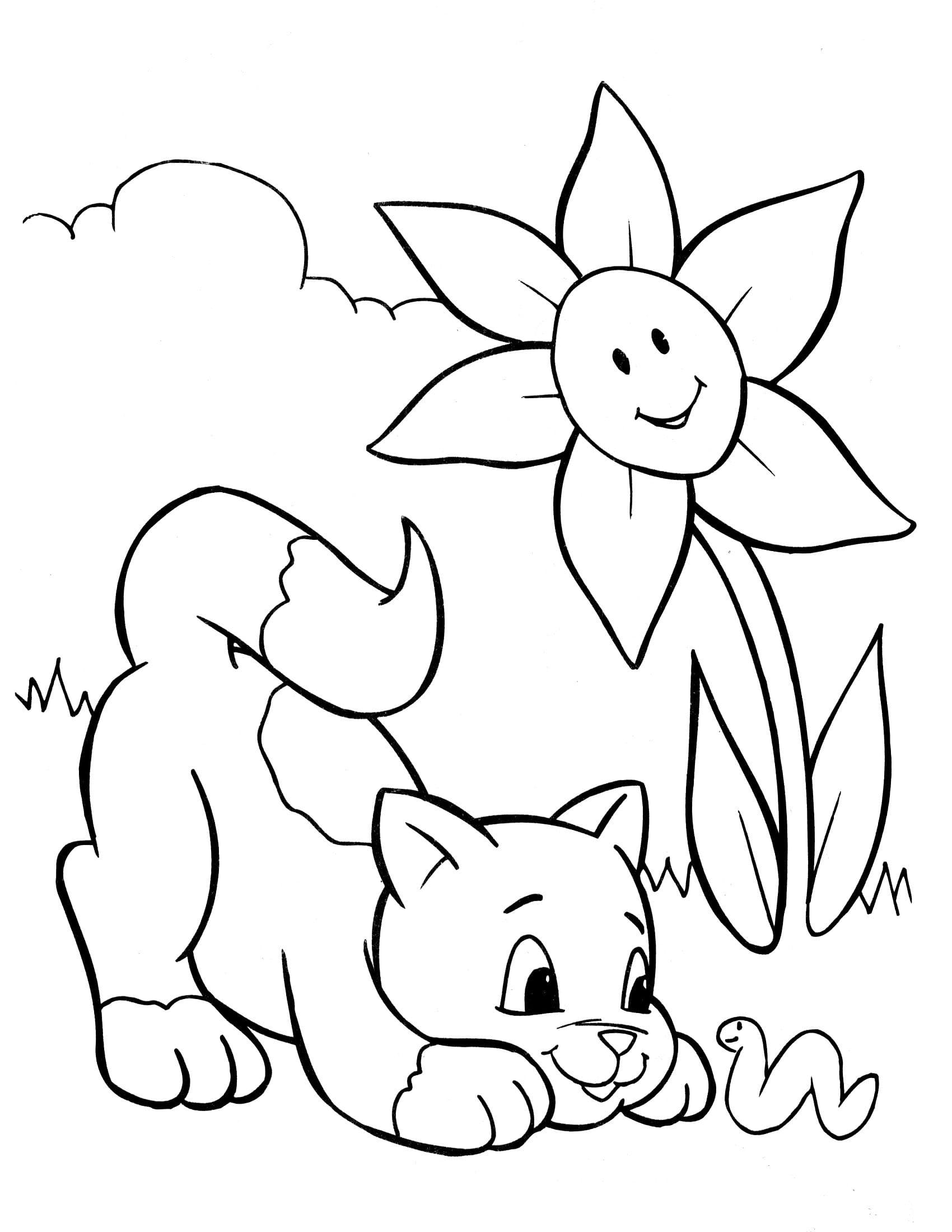 140 Cute Animals Coloring Pages FREE Printable 93