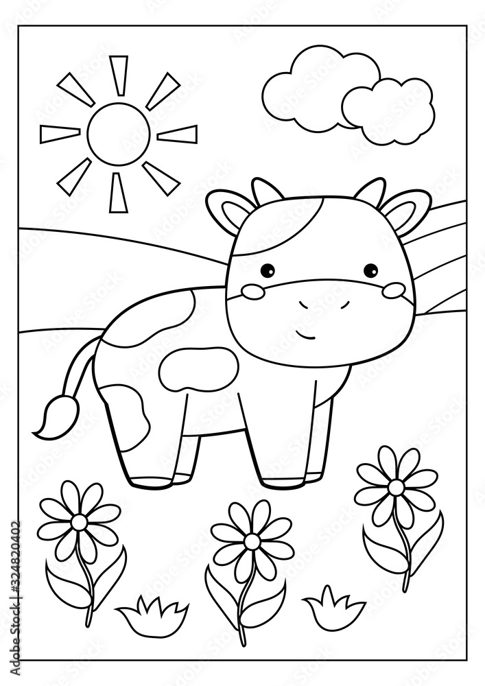 140 Cute Animals Coloring Pages FREE Printable 94