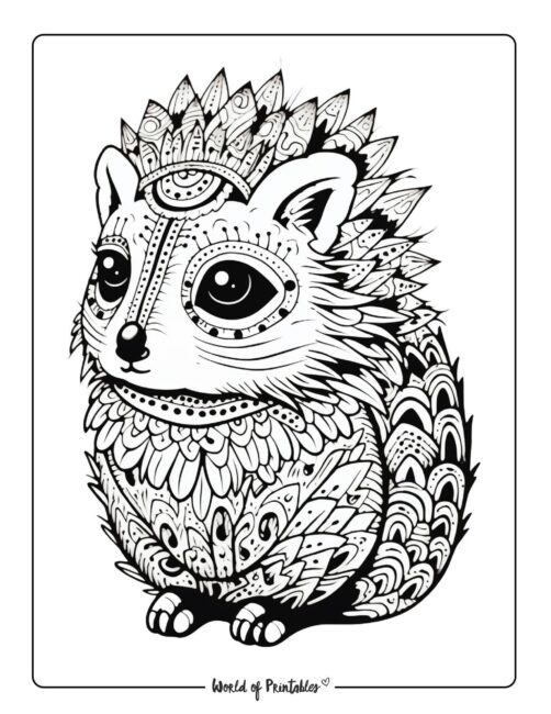 140 Cute Animals Coloring Pages FREE Printable 97