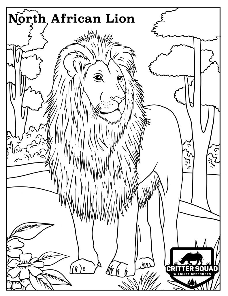 150 Lion Coloring Pages: Roaring Fun for Kids 105