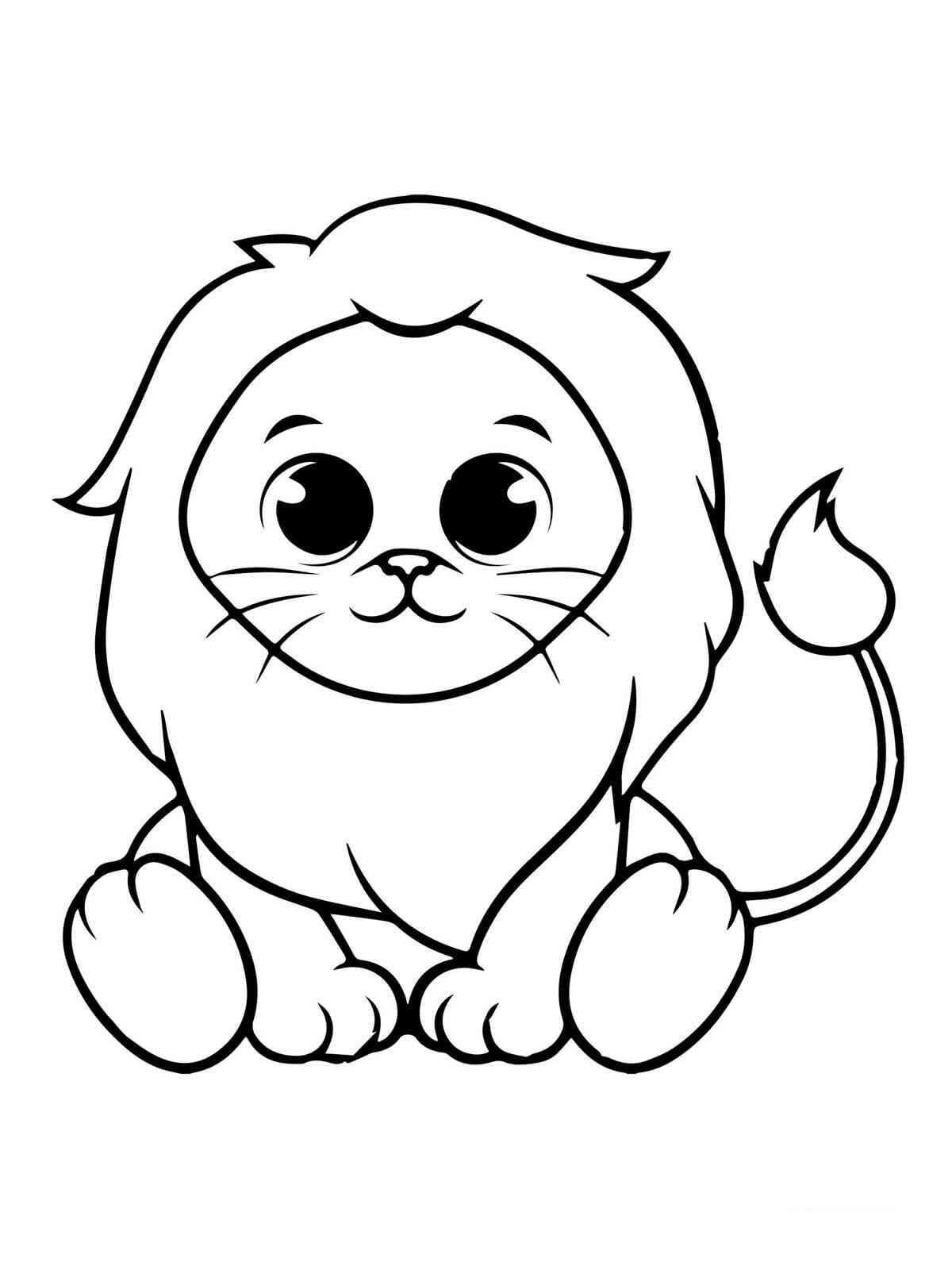 150 Lion Coloring Pages: Roaring Fun for Kids 135