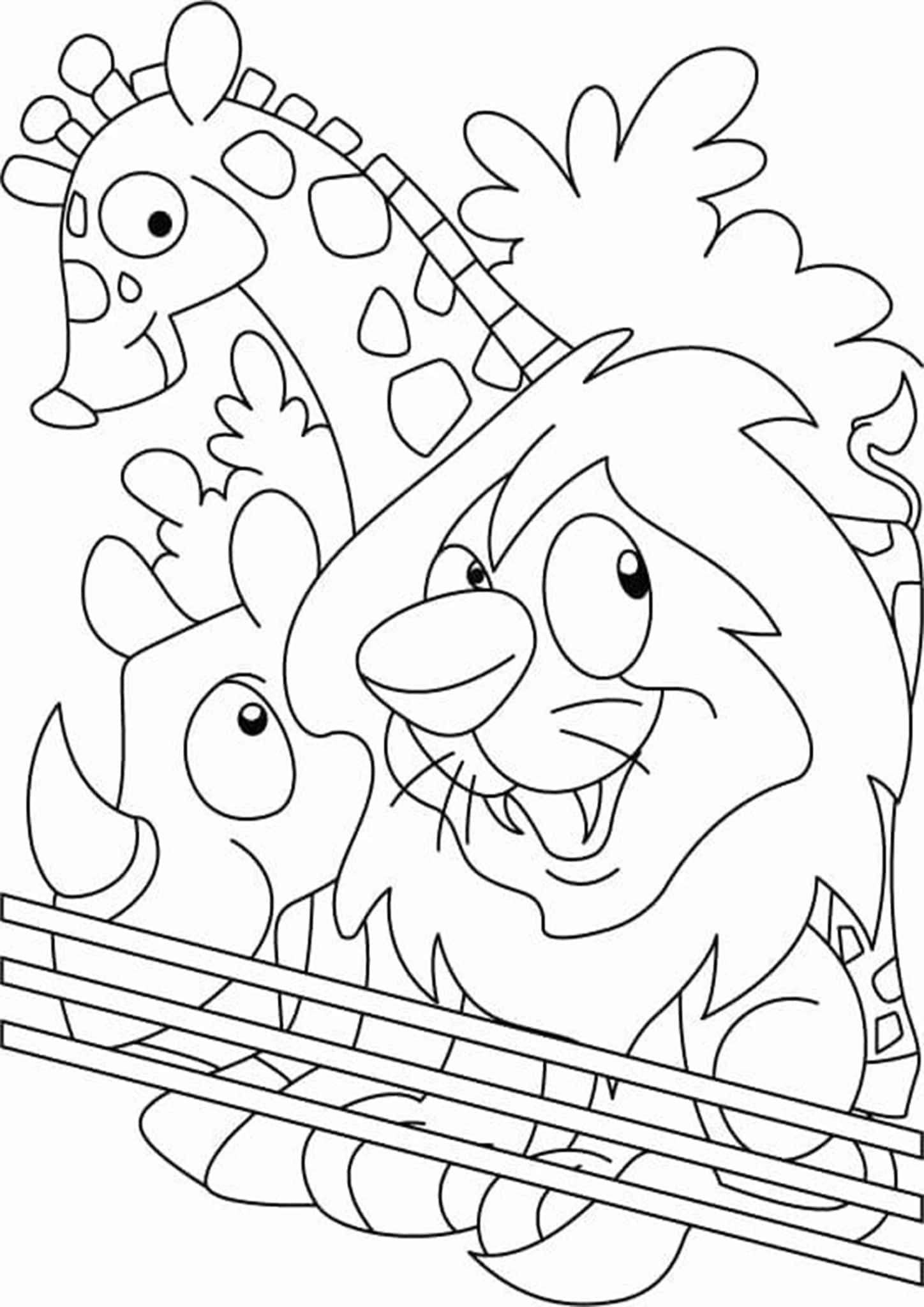 150 Lion Coloring Pages: Roaring Fun for Kids 143