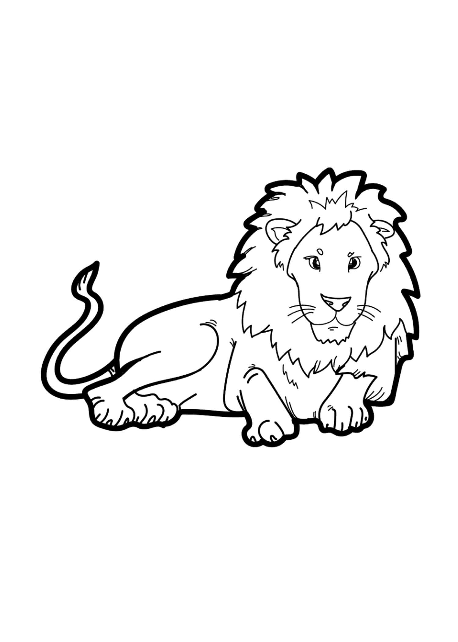 150 Lion Coloring Pages: Roaring Fun for Kids 147