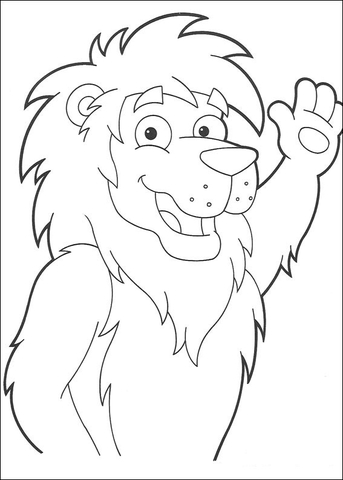 150 Lion Coloring Pages: Roaring Fun for Kids 19