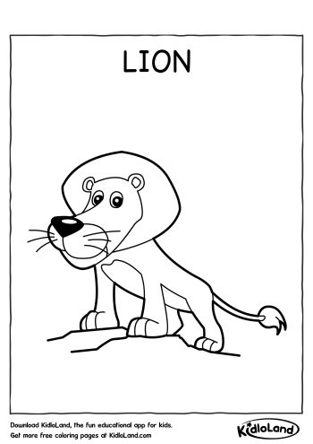 150 Lion Coloring Pages: Roaring Fun for Kids 21