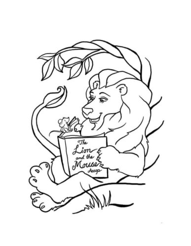 150 Lion Coloring Pages: Roaring Fun for Kids 28