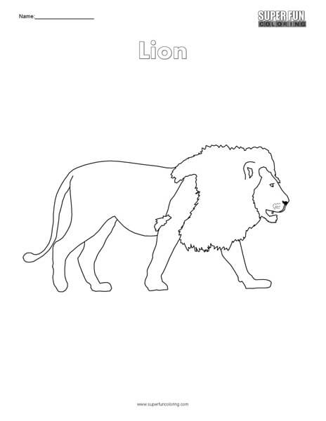 150 Lion Coloring Pages: Roaring Fun for Kids 51