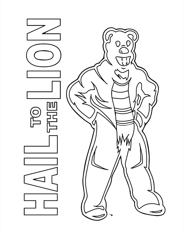 150 Lion Coloring Pages: Roaring Fun for Kids 66