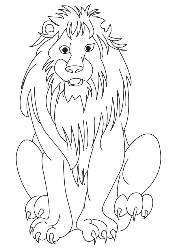 150 Lion Coloring Pages: Roaring Fun for Kids 75