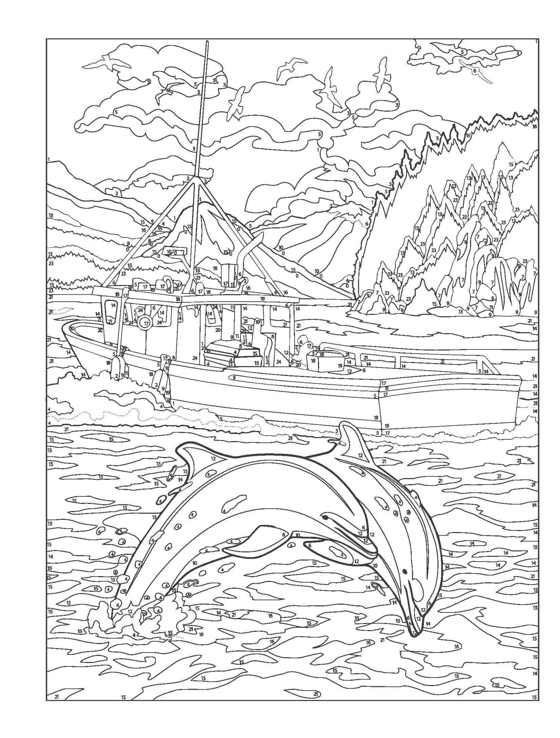 160+ Miami Dolphins Logo Coloring Pages Printable 158