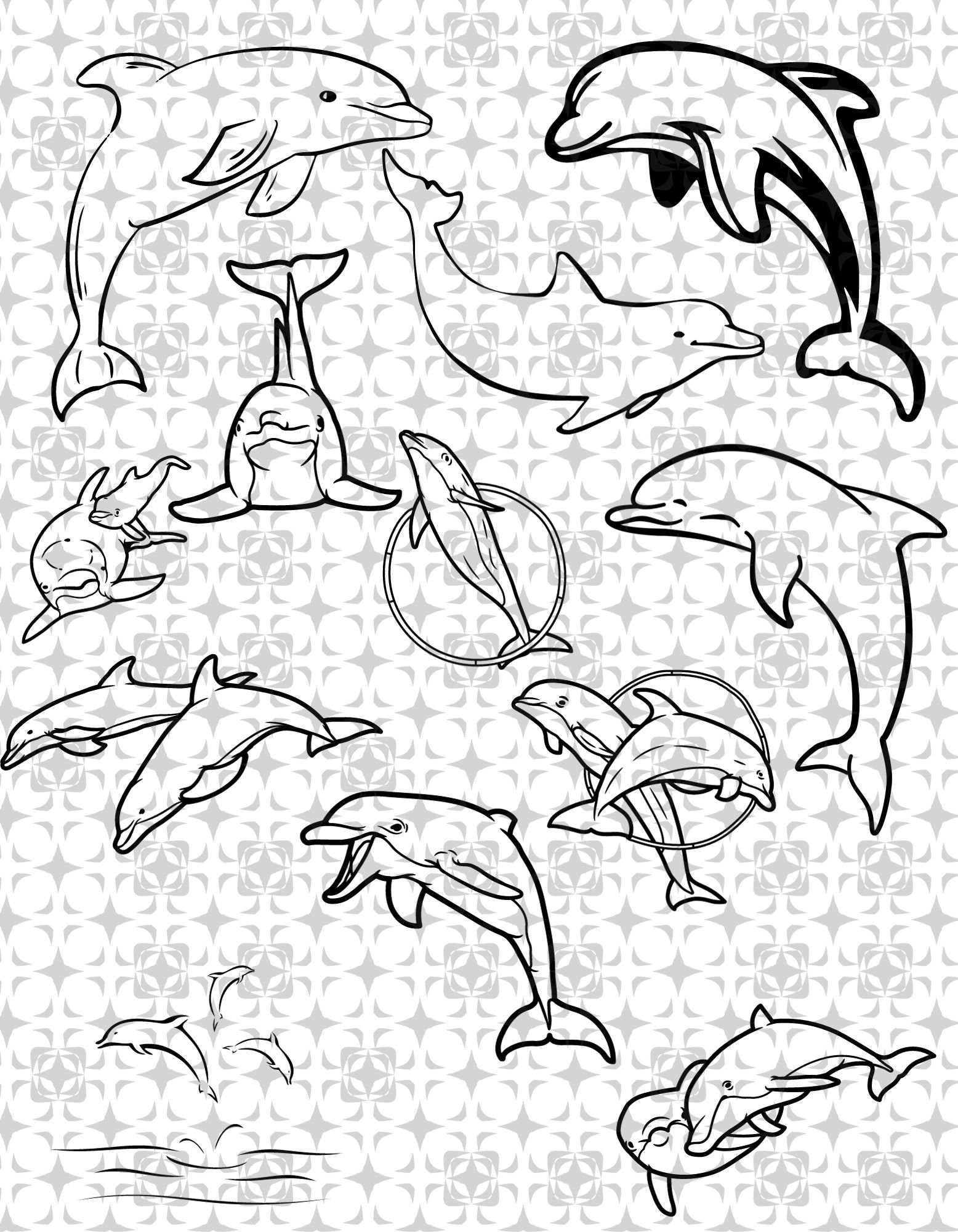 160+ Miami Dolphins Logo Coloring Pages Printable 44