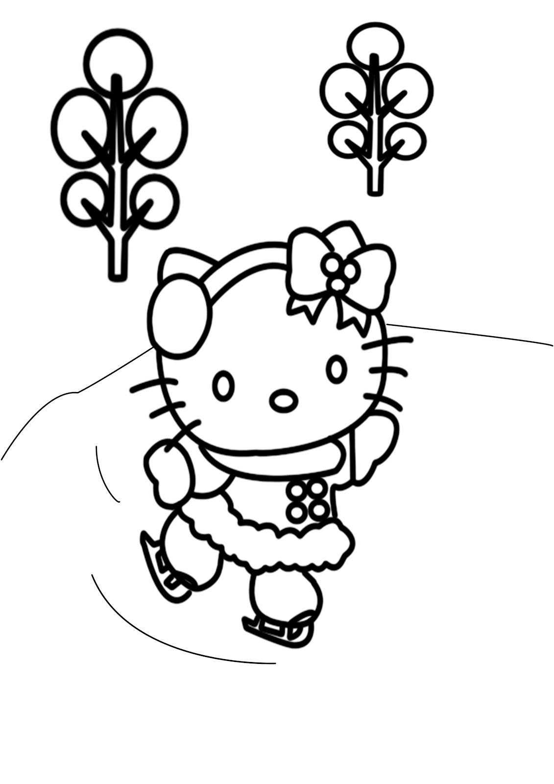 172+ Cinnamon Roll Hello Kitty Coloring Pages Printable 113