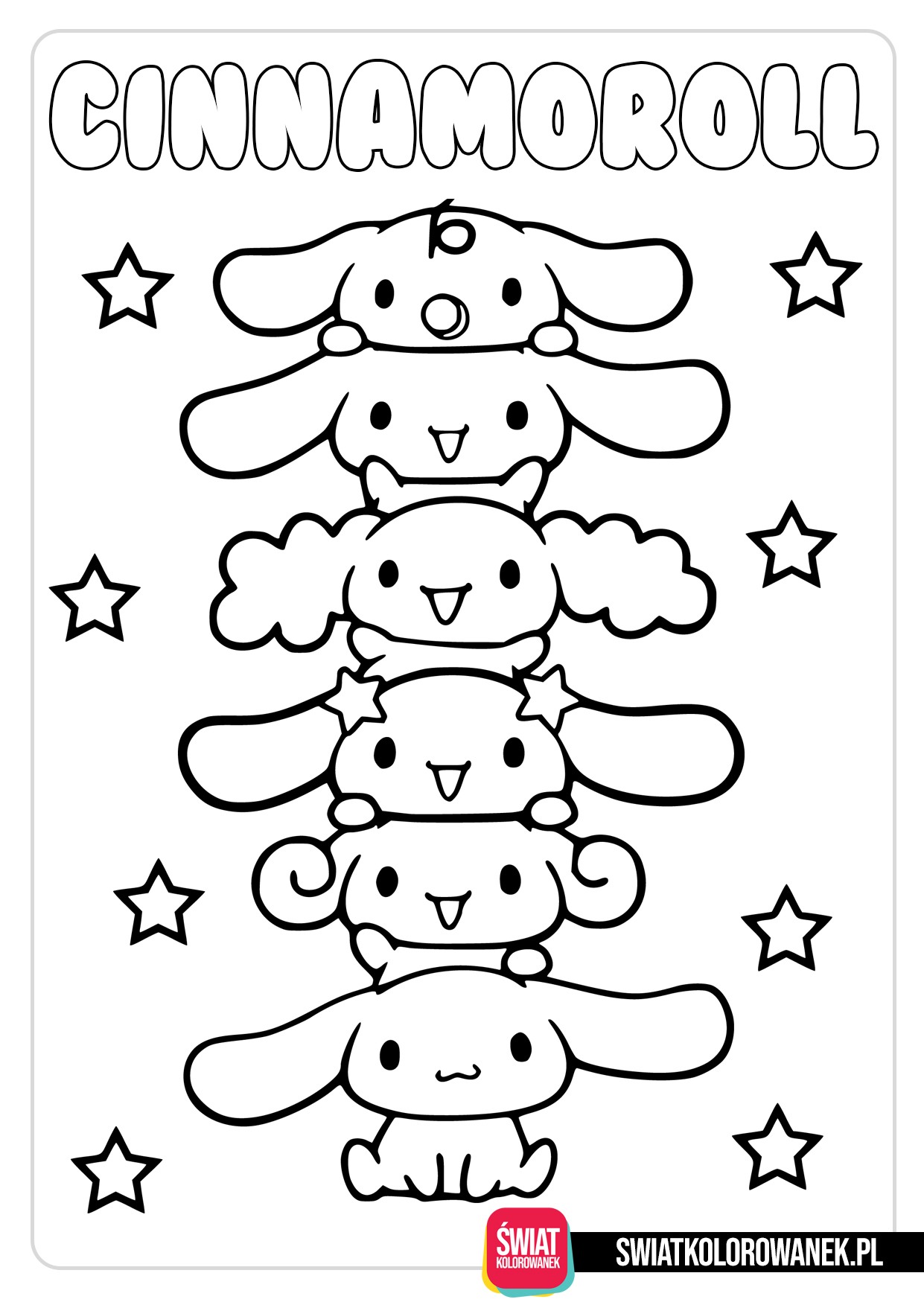 172+ Cinnamon Roll Hello Kitty Coloring Pages Printable 128