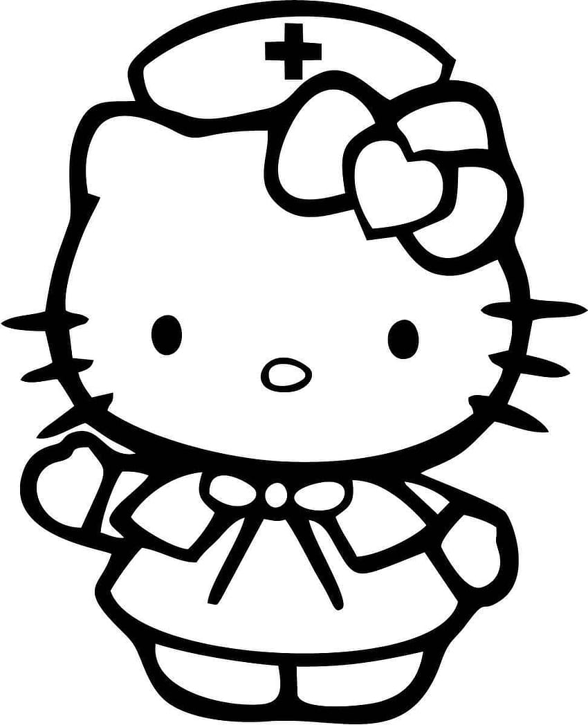 172+ Cinnamon Roll Hello Kitty Coloring Pages Printable 156