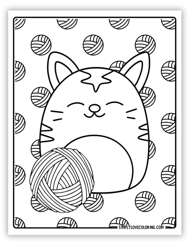 172+ Cinnamon Roll Hello Kitty Coloring Pages Printable 29