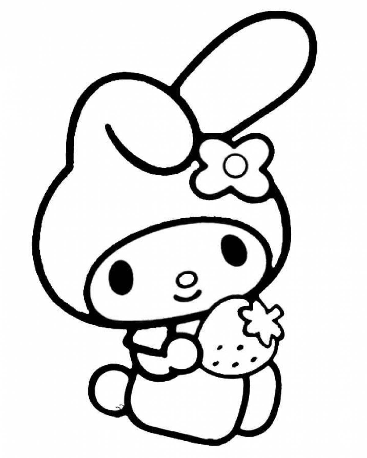 172+ Cinnamon Roll Hello Kitty Coloring Pages Printable 53