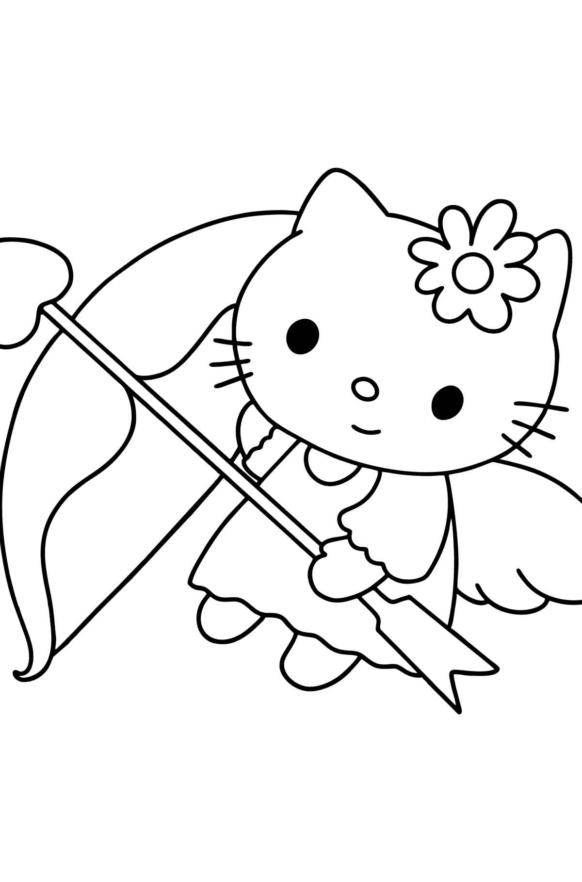 172+ Cinnamon Roll Hello Kitty Coloring Pages Printable 67