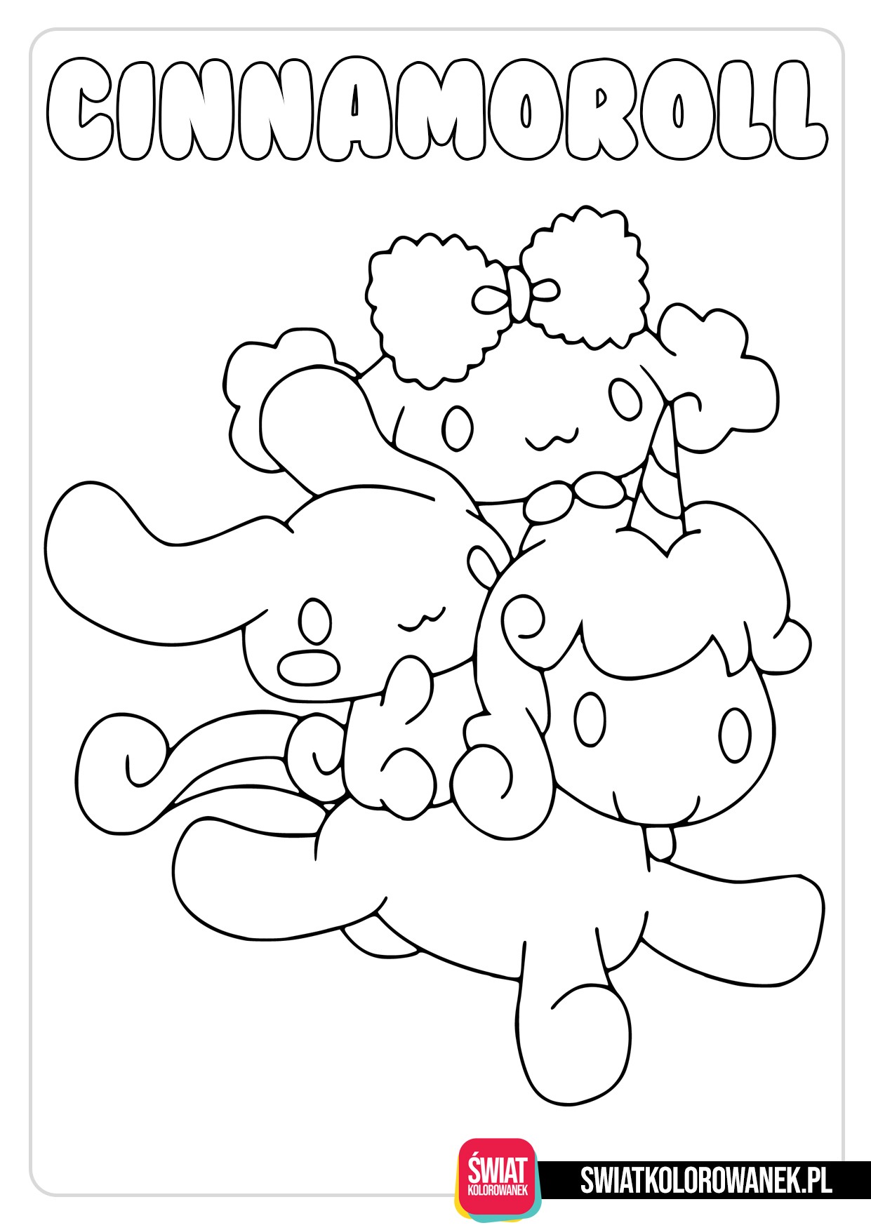 172+ Cinnamon Roll Hello Kitty Coloring Pages Printable 97