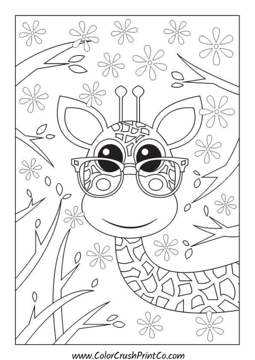 194+ Stitch with Glasses Coloring Page Printable 164