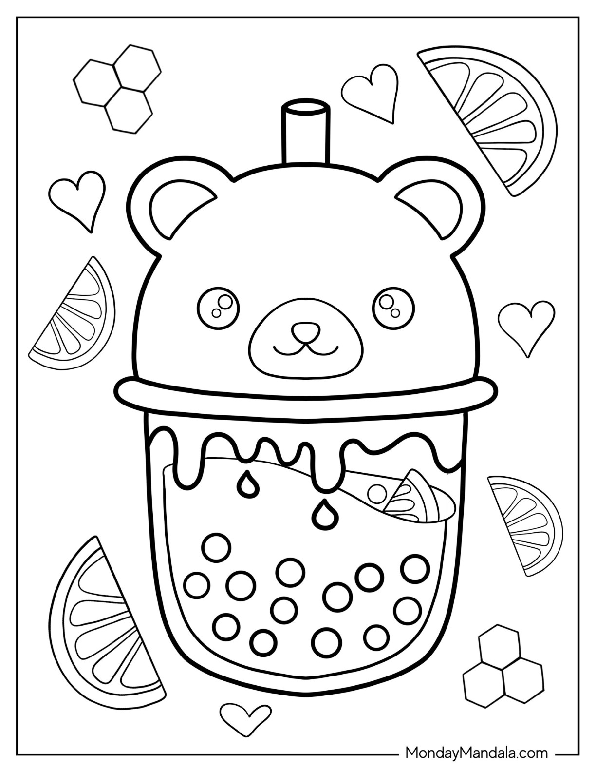 194+ Stitch with Glasses Coloring Page Printable 175