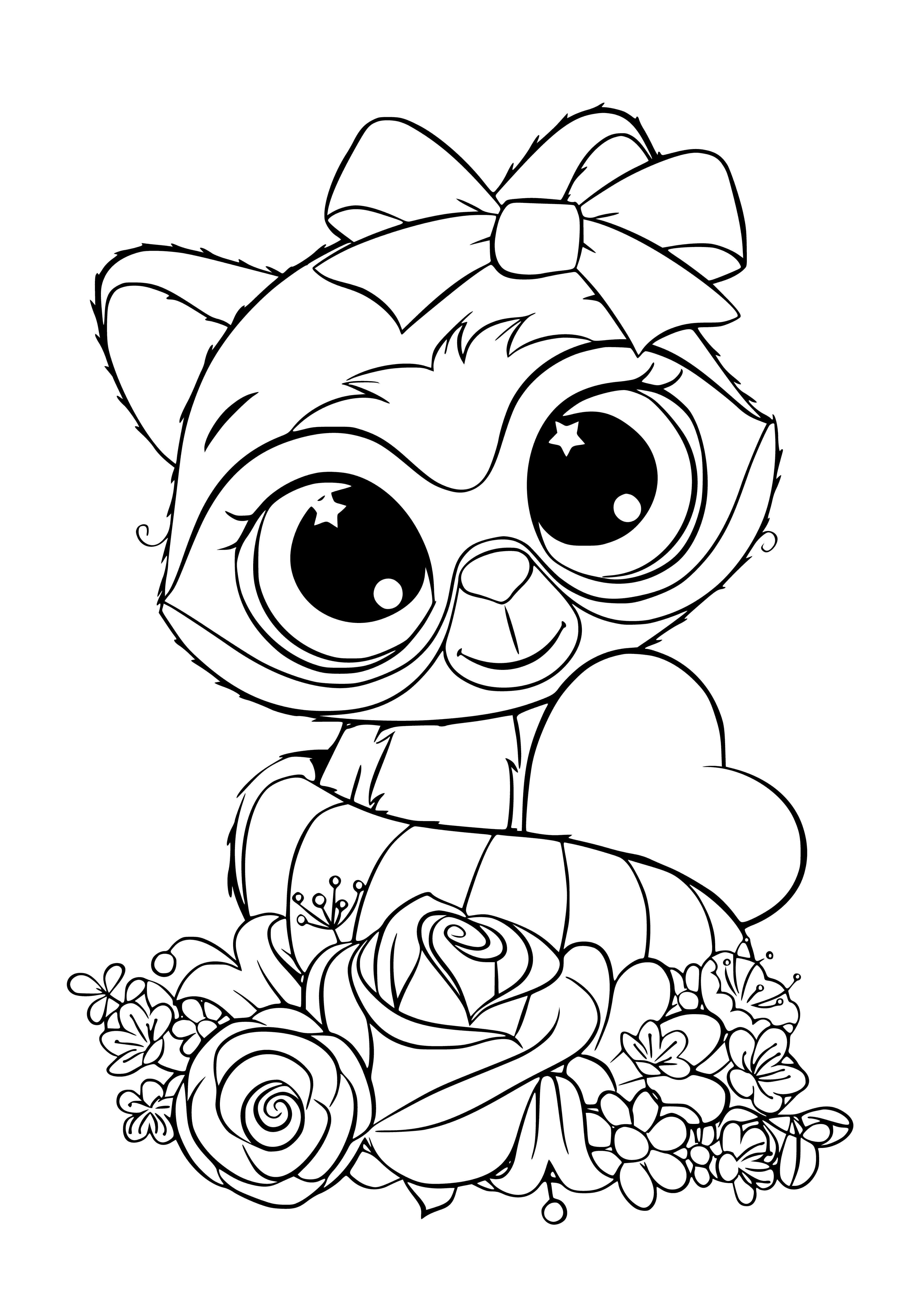 194+ Stitch with Glasses Coloring Page Printable 193