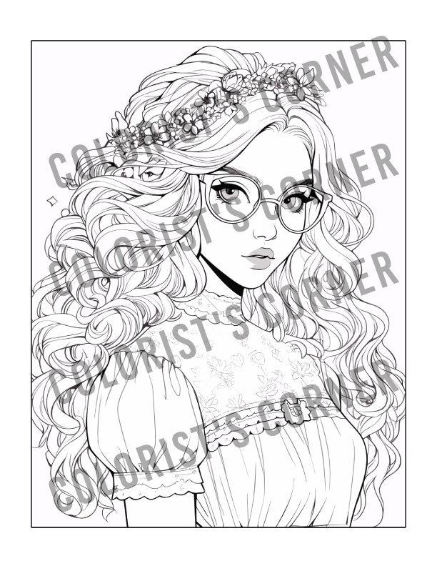 194+ Stitch with Glasses Coloring Page Printable 33