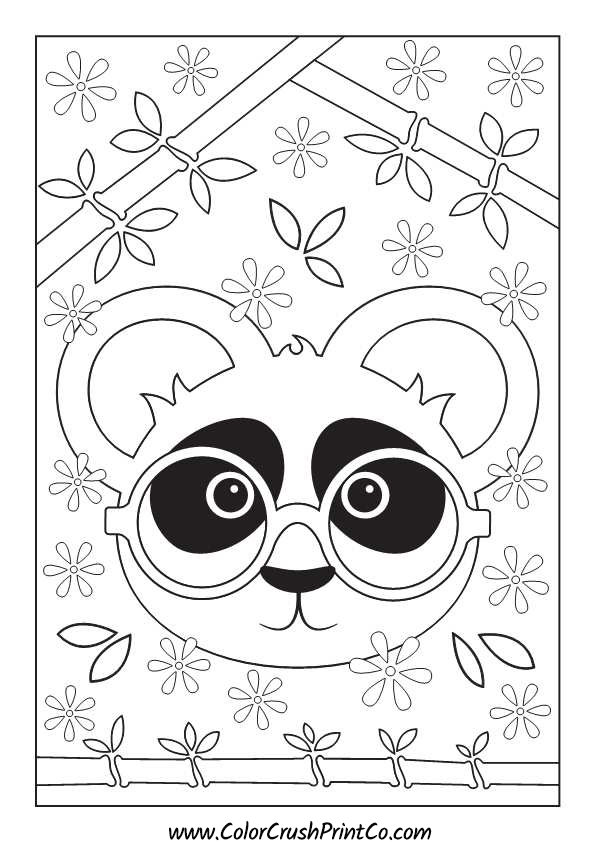 194+ Stitch with Glasses Coloring Page Printable 41