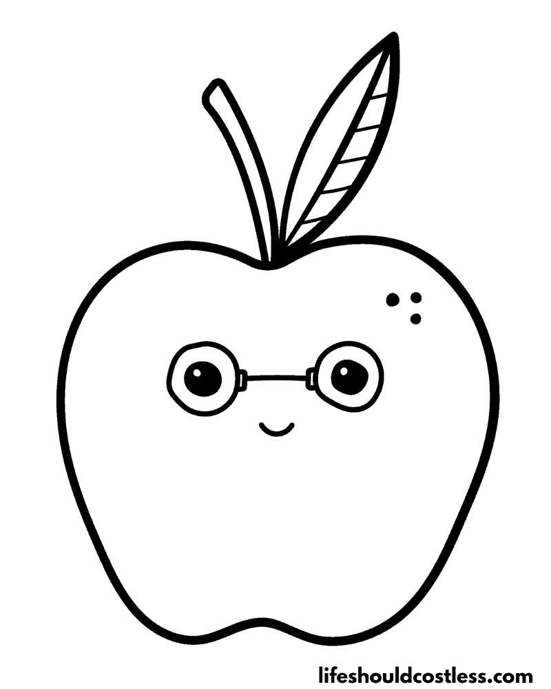 194+ Stitch with Glasses Coloring Page Printable 87