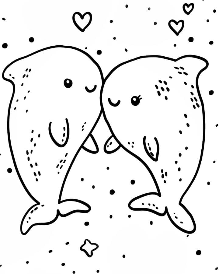 198 Dolphin Coloring Pages Free Printable 101