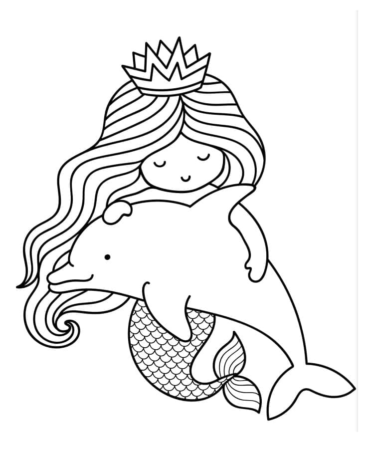 198 Dolphin Coloring Pages Free Printable 104