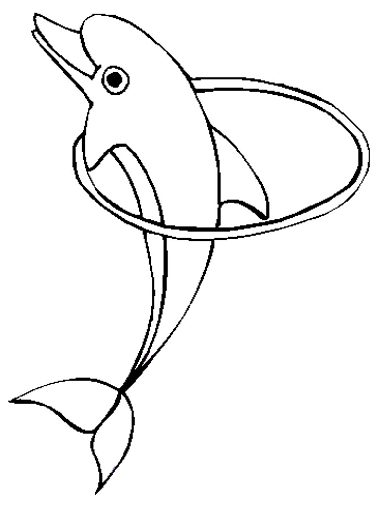 198 Dolphin Coloring Pages Free Printable 133