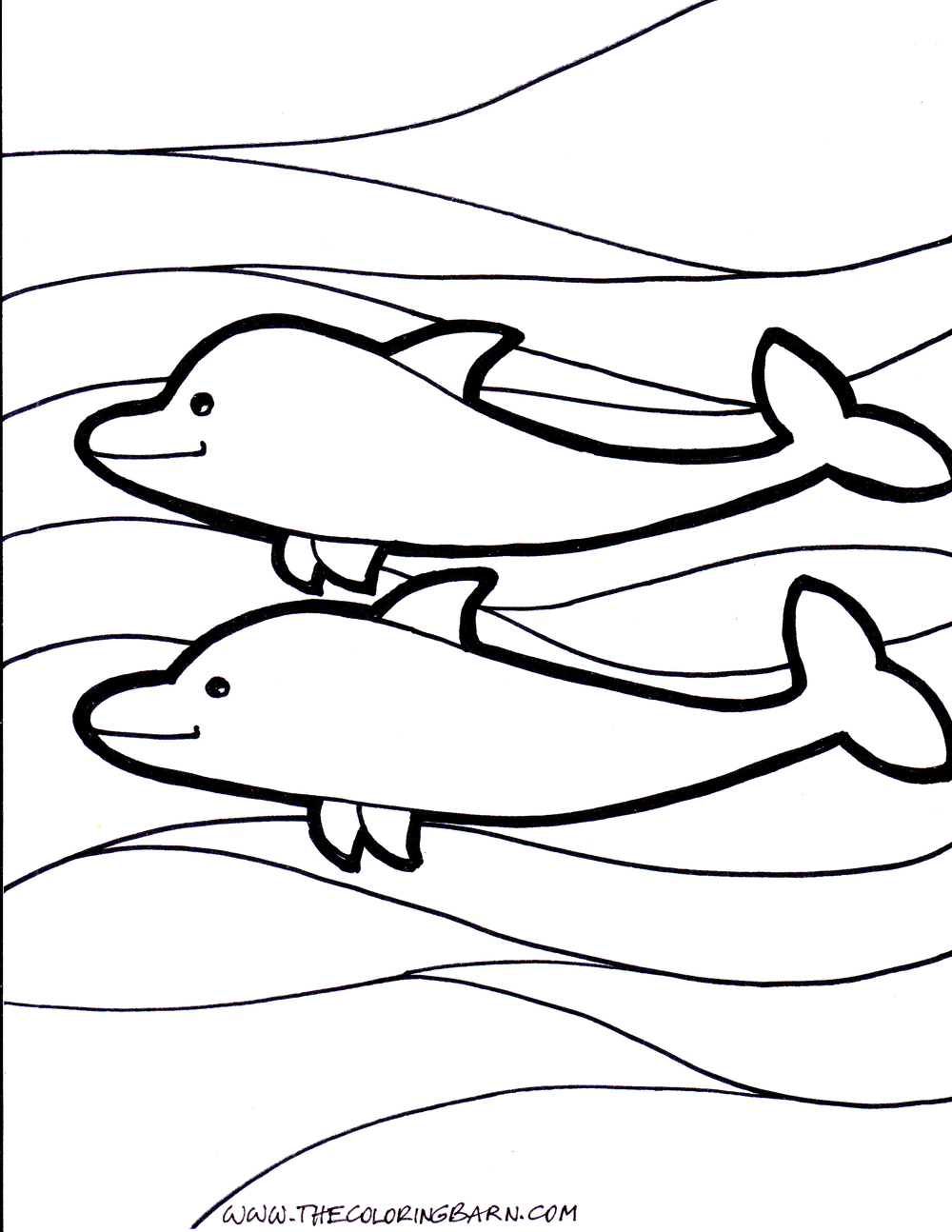 198 Dolphin Coloring Pages Free Printable 169