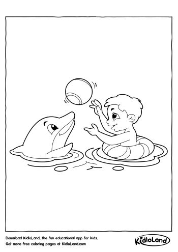 198 Dolphin Coloring Pages Free Printable 32