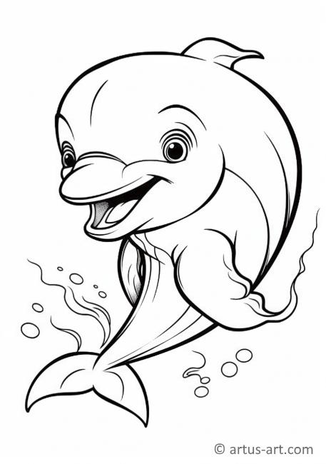 198 Dolphin Coloring Pages Free Printable 57