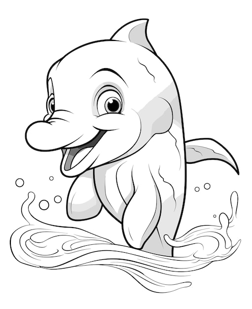 198 Dolphin Coloring Pages Free Printable 63