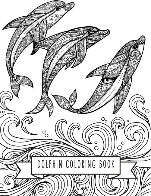 198 Dolphin Coloring Pages Free Printable 65