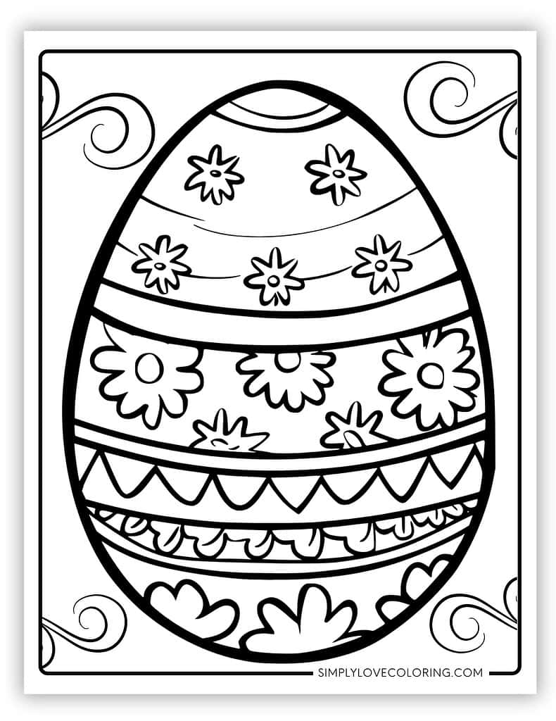 199 Egg Printable Coloring Pages 107