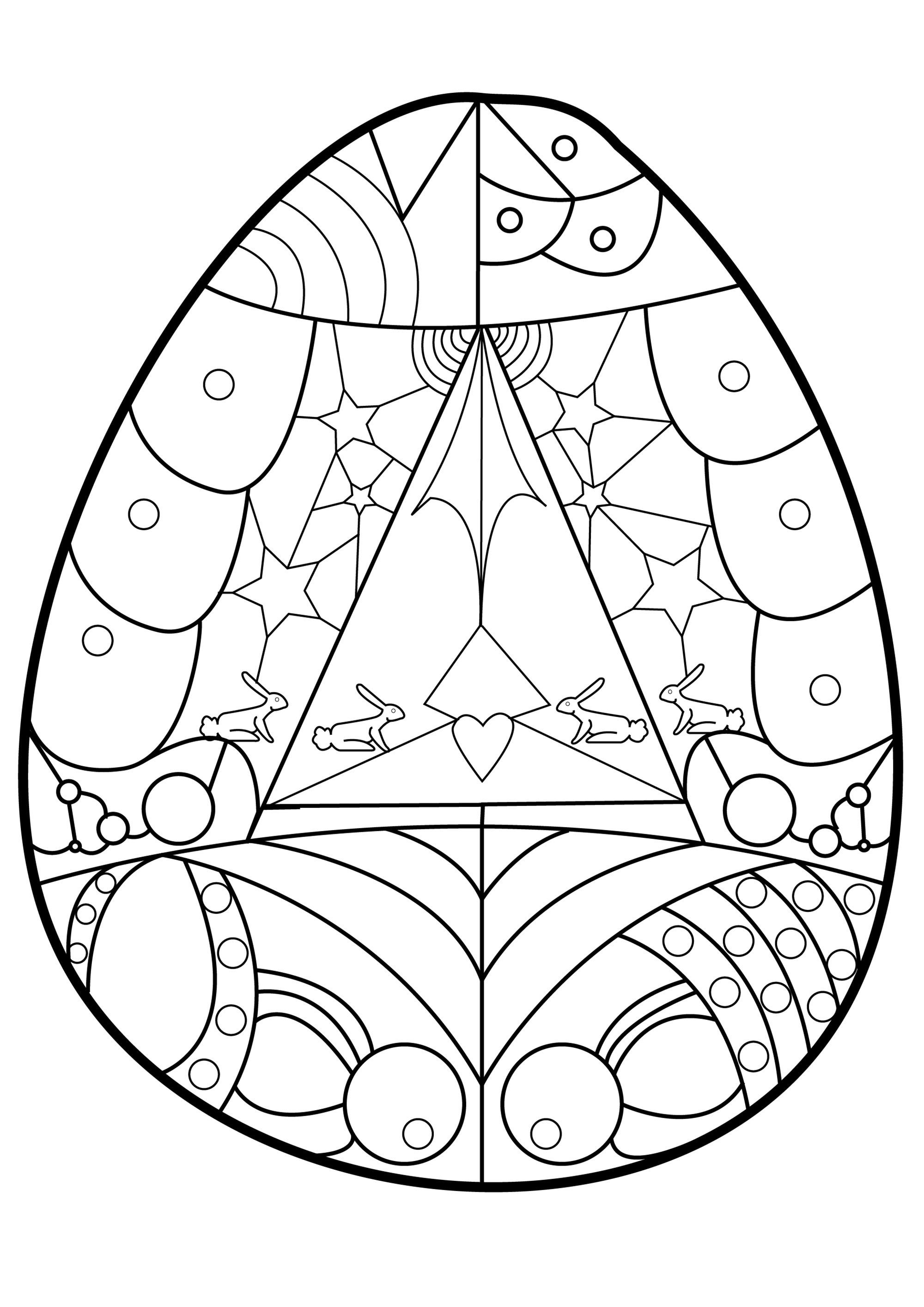 199 Egg Printable Coloring Pages 115