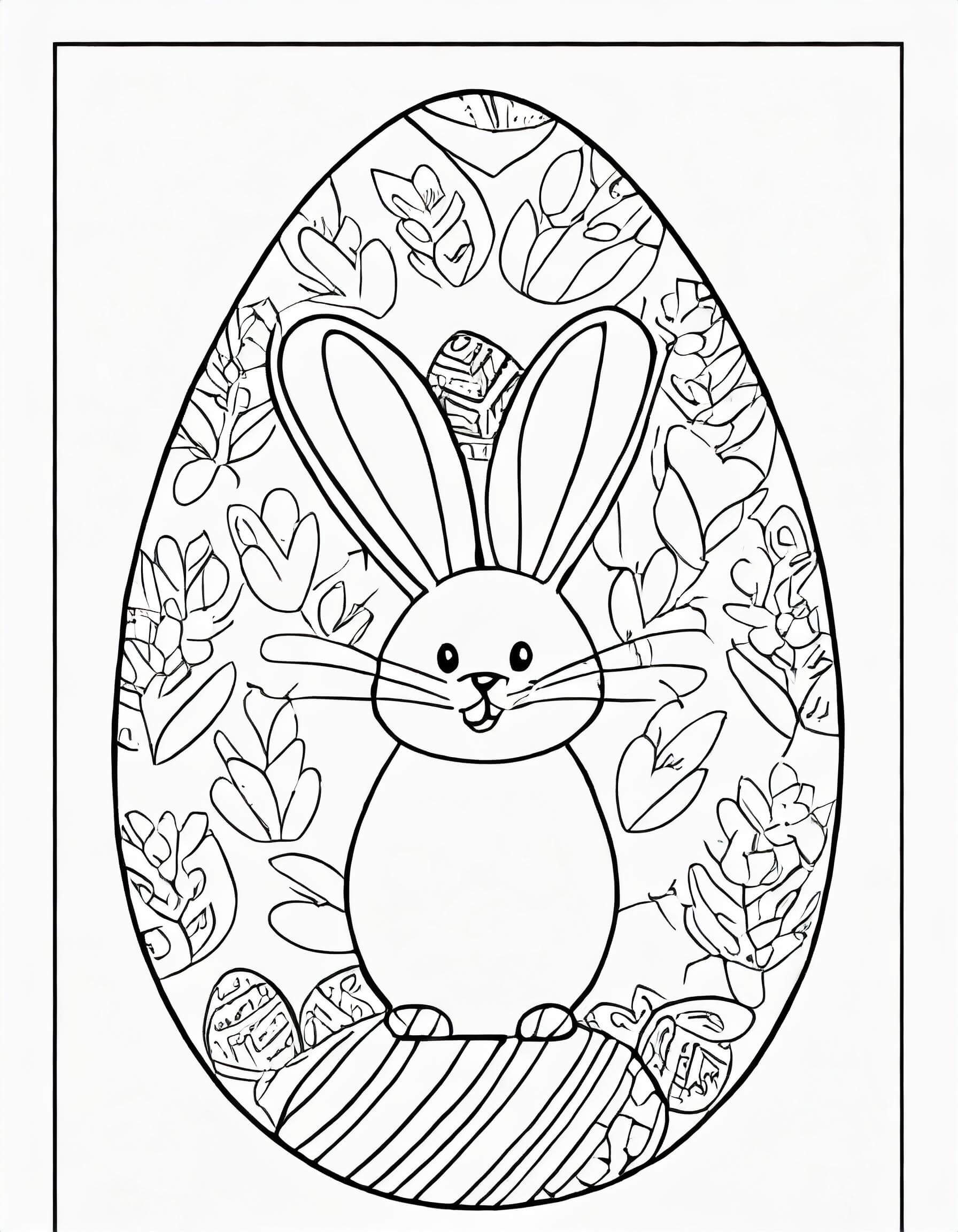 199 Egg Printable Coloring Pages 122