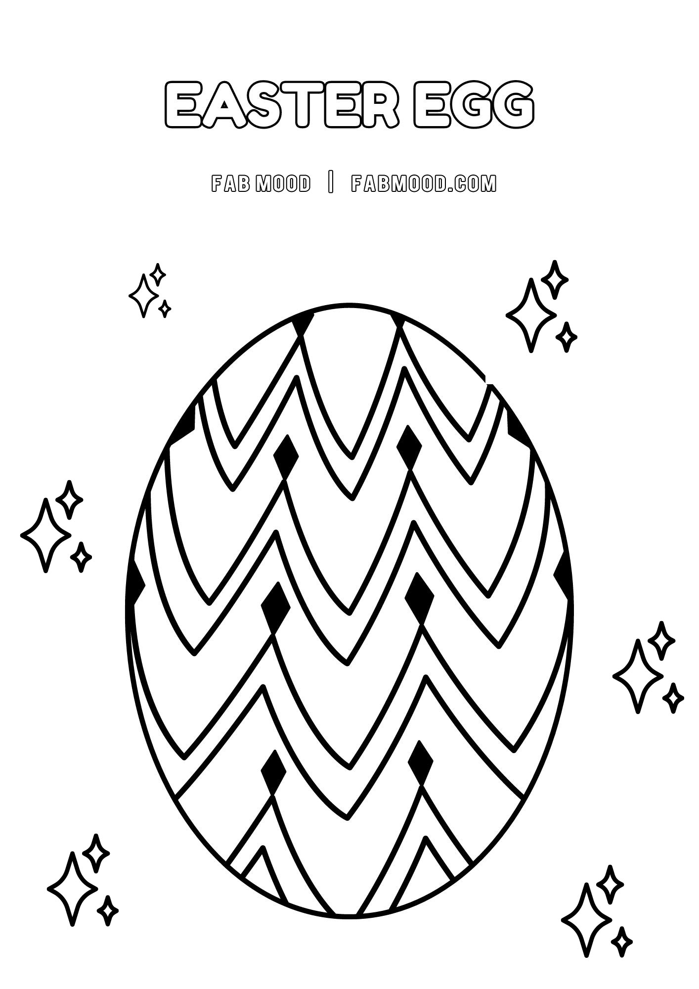 199 Egg Printable Coloring Pages 135