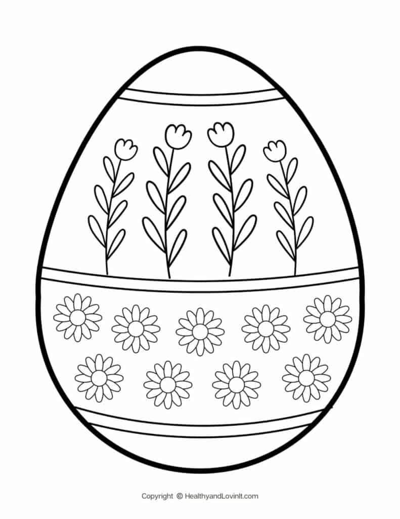 199 Egg Printable Coloring Pages 137